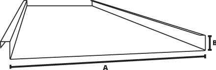 Standing Seam Cladding Diagram